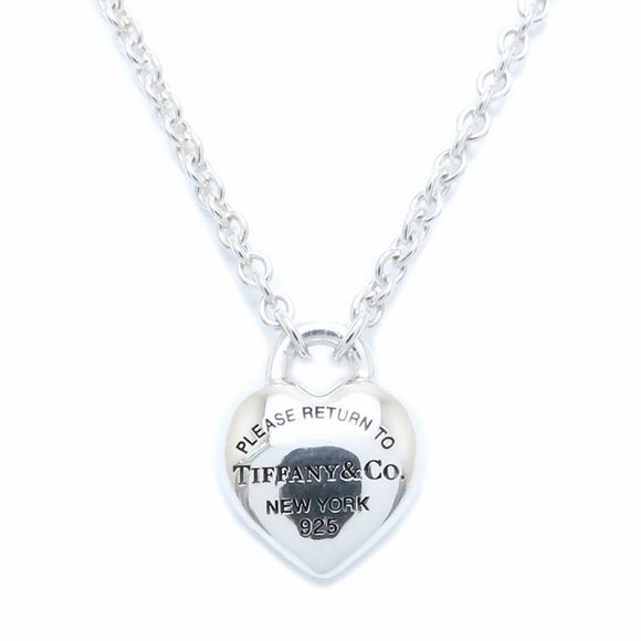 TIFFANY Silver Heart Necklace